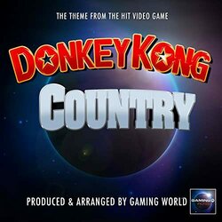 Donkey Kong Country Main Theme Soundtrack (Gaming World) - CD cover