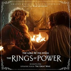 The Lord of the Rings: The Rings of Power Season One, Episode Four: The Great Wave Ścieżka dźwiękowa (Bear McCreary) - Okładka CD