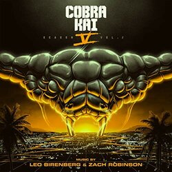 Cobra Kai: Season 5 - Vol. 2 Soundtrack (Leo Birenberg, Zach Robinson) - CD cover