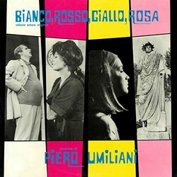 Bianco, rosso, giallo, rosa サウンドトラック (Piero Umiliani) - CDカバー