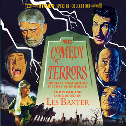The Comedy of Terrors Trilha sonora (Les Baxter) - capa de CD
