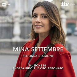 Mina Settembre Seconda Stagione Soundtrack (Vito Abbonato	, Andrea Ridolfi) - CD cover