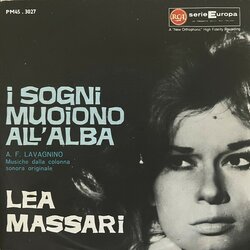 I Sogni Muoiono All'Alba サウンドトラック (Angelo Francesco Lavagnino) - CDカバー