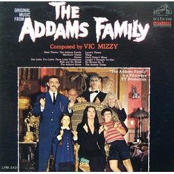 The Addams Family Trilha sonora (Vic Mizzy) - capa de CD