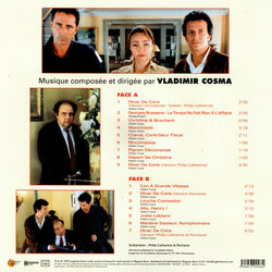 Le Dner de cons Soundtrack (Vladimir Cosma) - CD Back cover