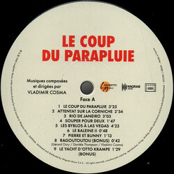 Le Coup du parapluie Bande Originale (Vladimir Cosma) - cd-inlay