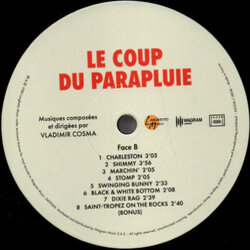 Le Coup du parapluie Ścieżka dźwiękowa (Vladimir Cosma) - wkład CD