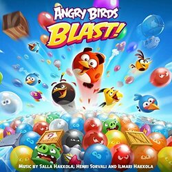 Angry Birds Blast Trilha sonora (Salla Hakkola 	, Ilmari Hakkola, Henri Sorvali) - capa de CD
