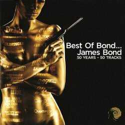 Best of Bond - James Bond 50 Years - 50 tracks サウンドトラック (David Arnold, Various Artists, John Barry, Marvin Hamlisch, George Martin, Monty Norman, Eric Serra) - CDカバー
