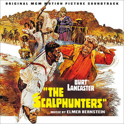 The Scalphunters サウンドトラック (Elmer Bernstein) - CDカバー