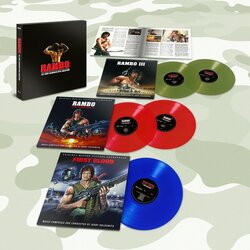 Rambo: The Jerry Goldsmith Vinyl Collection サウンドトラック (Jerry Goldsmith) - CDインレイ