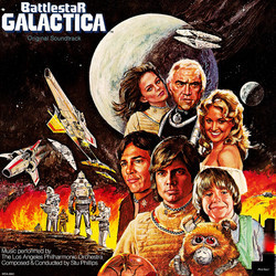 Battlestar Galactica Ścieżka dźwiękowa (Glen A. Larson, Stu Phillips) - Okładka CD