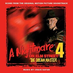 A Nightmare on Elm Street 4: The Dream Master Trilha sonora (Craig Safan) - capa de CD