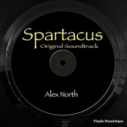 Spartacus Trilha sonora (Alex North) - capa de CD