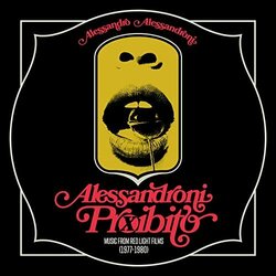 Alessandroni Proibito - Music from Red Light Films 1977-1980 声带 (Alessandro Alessandroni) - CD封面