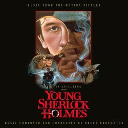 Young Sherlock Holmes Trilha sonora (Bruce Broughton) - capa de CD