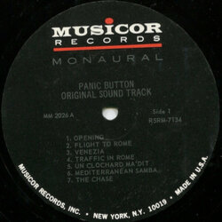 Panic Button Ścieżka dźwiękowa (Georges Garvarentz) - wkład CD