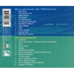 Breakfast at Tiffany's / Arabesque サウンドトラック (Henry Mancini) - CD裏表紙