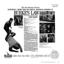 Burke's Law Soundtrack (Herschel Burke Gilbert) - CD Achterzijde