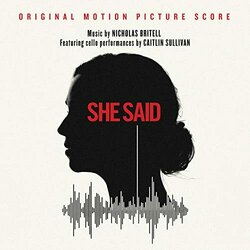 She Said Soundtrack (Nicholas Britell 	, Caitlin Sullivan) - CD cover