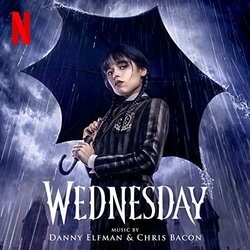 Wednesday Soundtrack (Chris Bacon, Danny Elfman) - CD cover