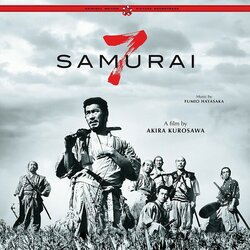 Seven Samurai Trilha sonora (Fumio Hayasaka) - capa de CD