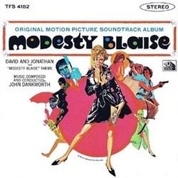 Modesty Blaise Trilha sonora (John Dankworth) - capa de CD