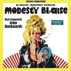 Modesty Blaise Ścieżka dźwiękowa (John Dankworth) - Okładka CD