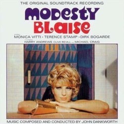 Modesty Blaise Soundtrack (John Dankworth) - CD cover