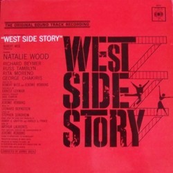 West Side Story サウンドトラック (Leonard Bernstein, Stephen Sondheim) - CDカバー