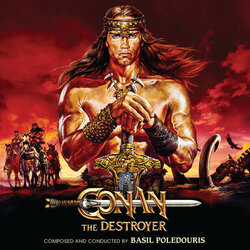 Conan the Destroyer Trilha sonora (Basil Poledouris) - capa de CD