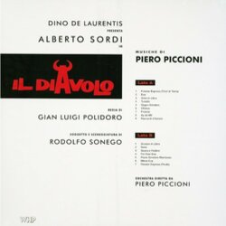 Il Diavolo Soundtrack (Piero Piccioni) - CD Achterzijde