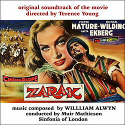 Zarak サウンドトラック (William Alwyn) - CDカバー