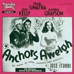Anchors Aweigh Soundtrack (Original Cast, Jule Styne) - CD-Cover