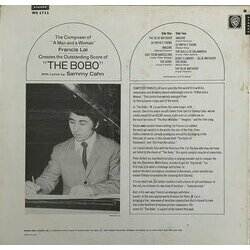 The Bobo サウンドトラック (Francis Lai) - CD裏表紙