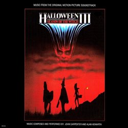 Halloween III: Season of the Witch Ścieżka dźwiękowa (John Carpenter, Alan Howarth) - Okładka CD