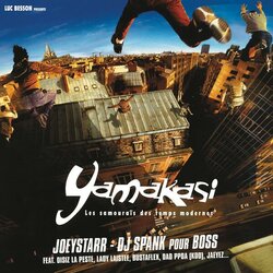 Yamakasi - Les Samouras des Temps Modernes サウンドトラック (DJ Spank, Joey Starr) - CDカバー