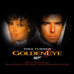 GoldenEye Trilha sonora ( Bono,  The Edge, Tina Turner) - capa de CD