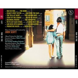Man on Fire Soundtrack (John Scott) - CD Back cover