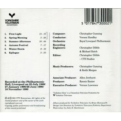 Yorkshire Glory: A Symphonic Portrait Colonna sonora (Christopher Gunning) - Copertina posteriore CD