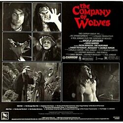 The Company of Wolves Ścieżka dźwiękowa (George Fenton) - Tylna strona okladki plyty CD