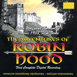 The Adventures of Robin Hood Ścieżka dźwiękowa (Erich Wolfgang Korngold) - Okładka CD