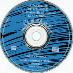 La Double vie de Vronique Soundtrack (Zbigniew Preisner) - cd-inlay