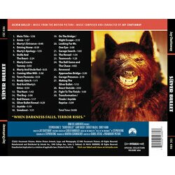 Silver Bullet Ścieżka dźwiękowa (Jay Chattaway) - Tylna strona okladki plyty CD
