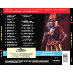 The Funhouse Soundtrack (John Beal) - CD Back cover