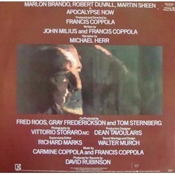 Apocalypse Now Trilha sonora (Carmine Coppola, Francis Ford Coppola) - CD capa traseira