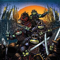 Teenage Mutant Ninja Turtles III サウンドトラック (John Du Prez) - CDカバー