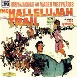 The Hallelujah Trail Trilha sonora (Elmer Bernstein) - capa de CD