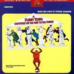 A Funny Thing Happened on the Way to the Forum Soundtrack (Stephen Sondheim, Stephen Sondheim) - CD cover