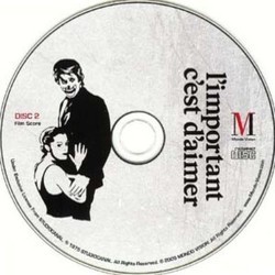 L'Important c'est d'aimer Colonna sonora (Georges Delerue) - Copertina del CD
